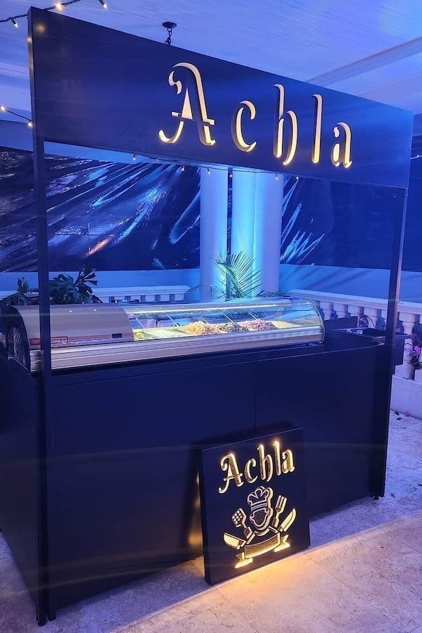 Achla Foods - Mobile Food Stand